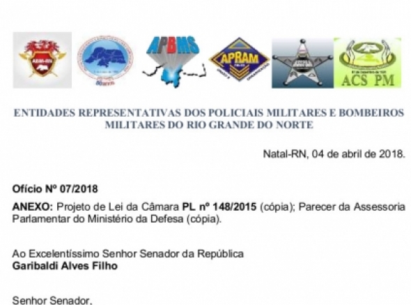 Associações solicitam apoio de senadores para fim de prisão disciplinar